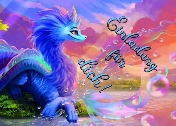 Raja-Einladungskarten